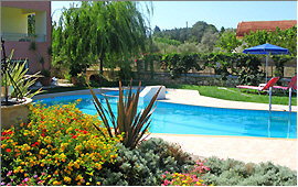 Gardens and swimming pool